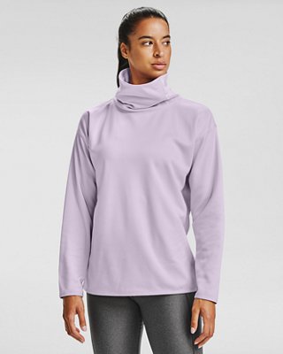 under armour women's novelty armour fleece funnel neck