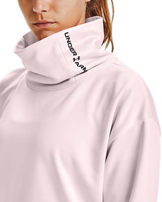 under armour fleece funnel neck