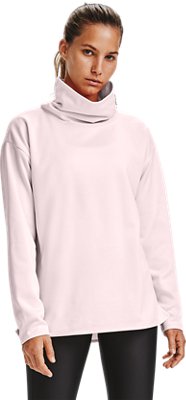 under armour women's novelty armour fleece funnel neck