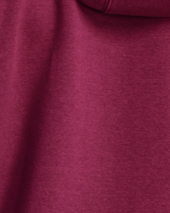 เสื้อฮู้ด UA Rival Fleece Full Zip สำหรับผู้หญิง in Purple image number 1