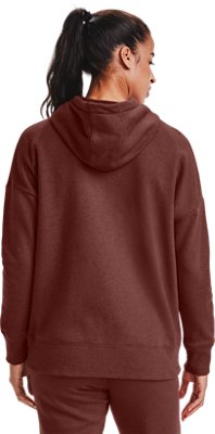 under armour hoodie red women