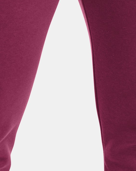 Pantalones Deportivos UA Rival Fleece para Mujer, Purple, pdpMainDesktop image number 0
