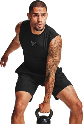 Men's Project Rock HeatGear&reg; Sleeveless image number 2