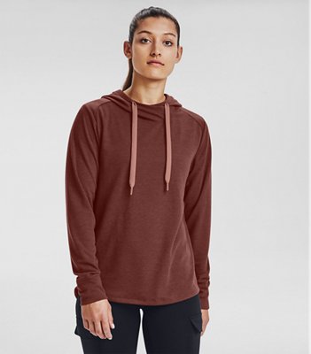 under armour hoodie red women