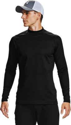 남성 ColdGear&reg; Infrared 긴팔 골프 모크 image number 0