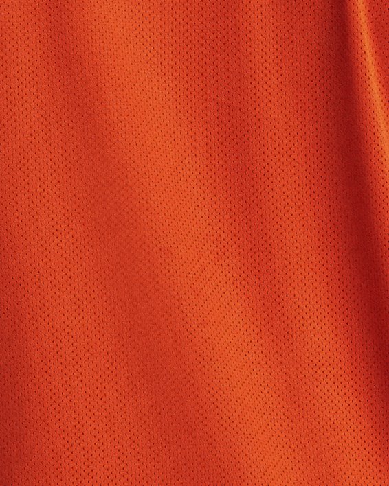 Men's UA MK-1 Printed Short Sleeve, Orange, pdpMainDesktop image number 1