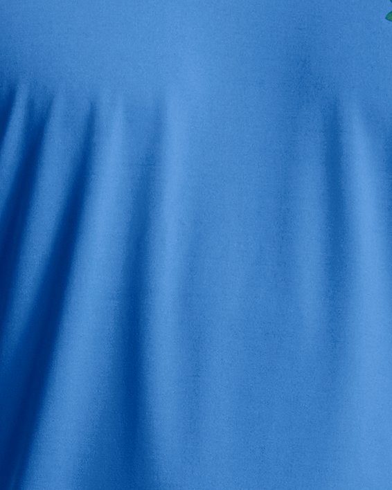 Men's UA RUSH™ HeatGear® 2.0 Short Sleeve, Blue, pdpMainDesktop image number 0
