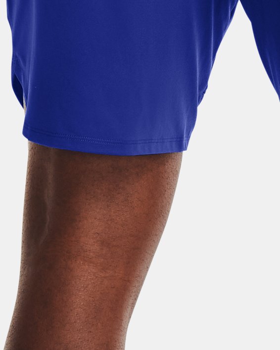 Shorts UA Training Stretch para Hombre, Blue, pdpMainDesktop image number 1
