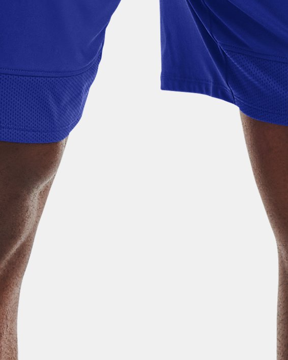 Shorts UA Training Stretch para Hombre, Blue, pdpMainDesktop image number 0