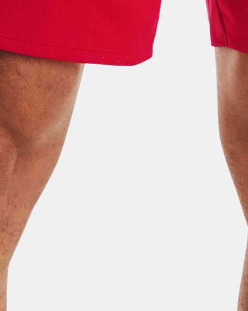 Men's Athletic Shorts - Loose Fit in Red