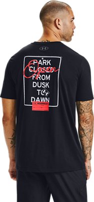 Men's UA UNDR ARMR Wordmark T-Shirt image number 1