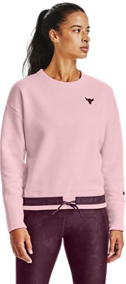 under armour power in pink hoodie