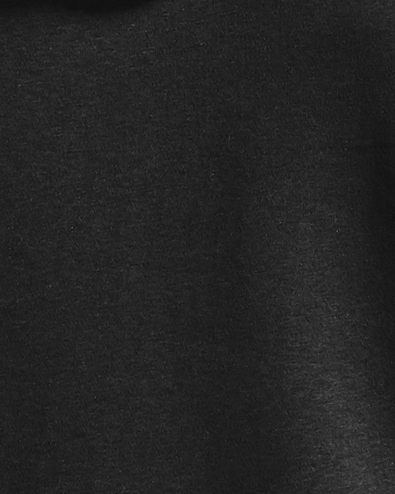 Felpa con cappuccio a manica corta UA Rival Fleece Big Logo da uomo, Black, pdpMainDesktop image number 2