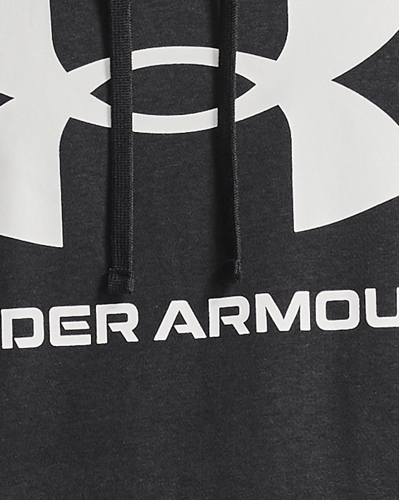 Sudadera con capucha de manga de Fleece UA Rival Big Logo para | Armour