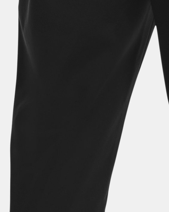 Men's UA RUSH™ Knit Track Pants, Black, pdpMainDesktop image number 0