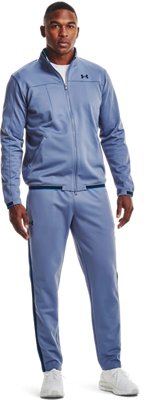under armour blue track pants