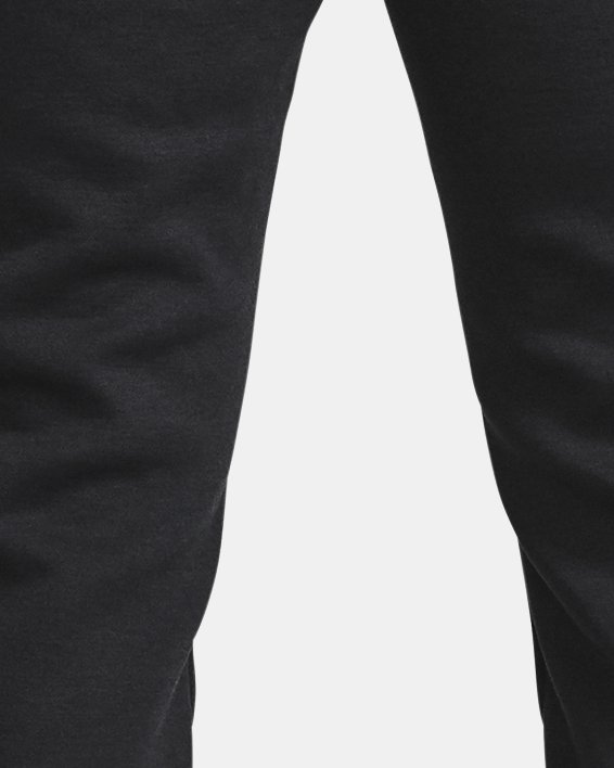 Men's UA RUSH™ Fleece Pants, Black, pdpMainDesktop image number 2