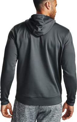 mens grey under armour hoodie