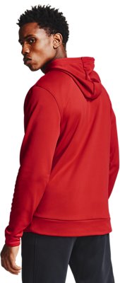 under armour red hoodie