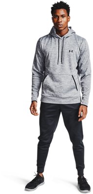 under armour men's armour fleece twist pull over hoodie