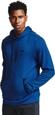 under armour blue zip up hoodie