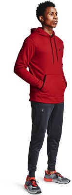 under armor red hoodie