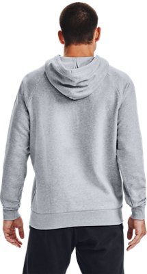Chamarra UA Rival Fleece para Hombre, Gray, pdpMainDesktop image number 1