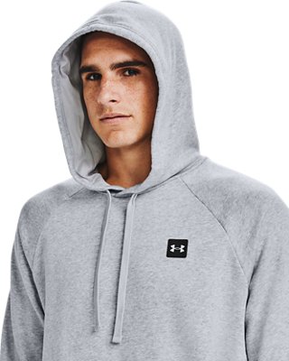 Chamarra UA Rival Fleece para Hombre, Gray, pdpMainDesktop image number 3