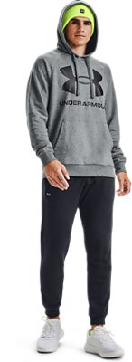 Men's UA Rival Fleece Big Logo Hoodie | Under Armour
