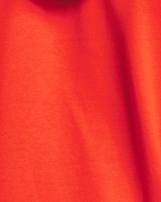 Sudadera con capucha de tejido Fleece UA Rival Big Logo para hombre, Orange, pdpMainDesktop image number 1