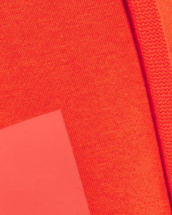 Sudadera con capucha de tejido Fleece UA Rival Big Logo para hombre, Orange, pdpMainDesktop image number 3
