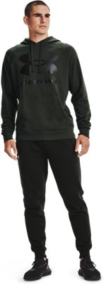 under armour women's rival fleece big logo hoodie