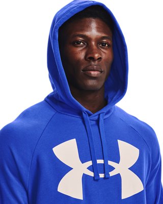 Men's UA Rival Fleece Big Logo Hoodie | Under Armour