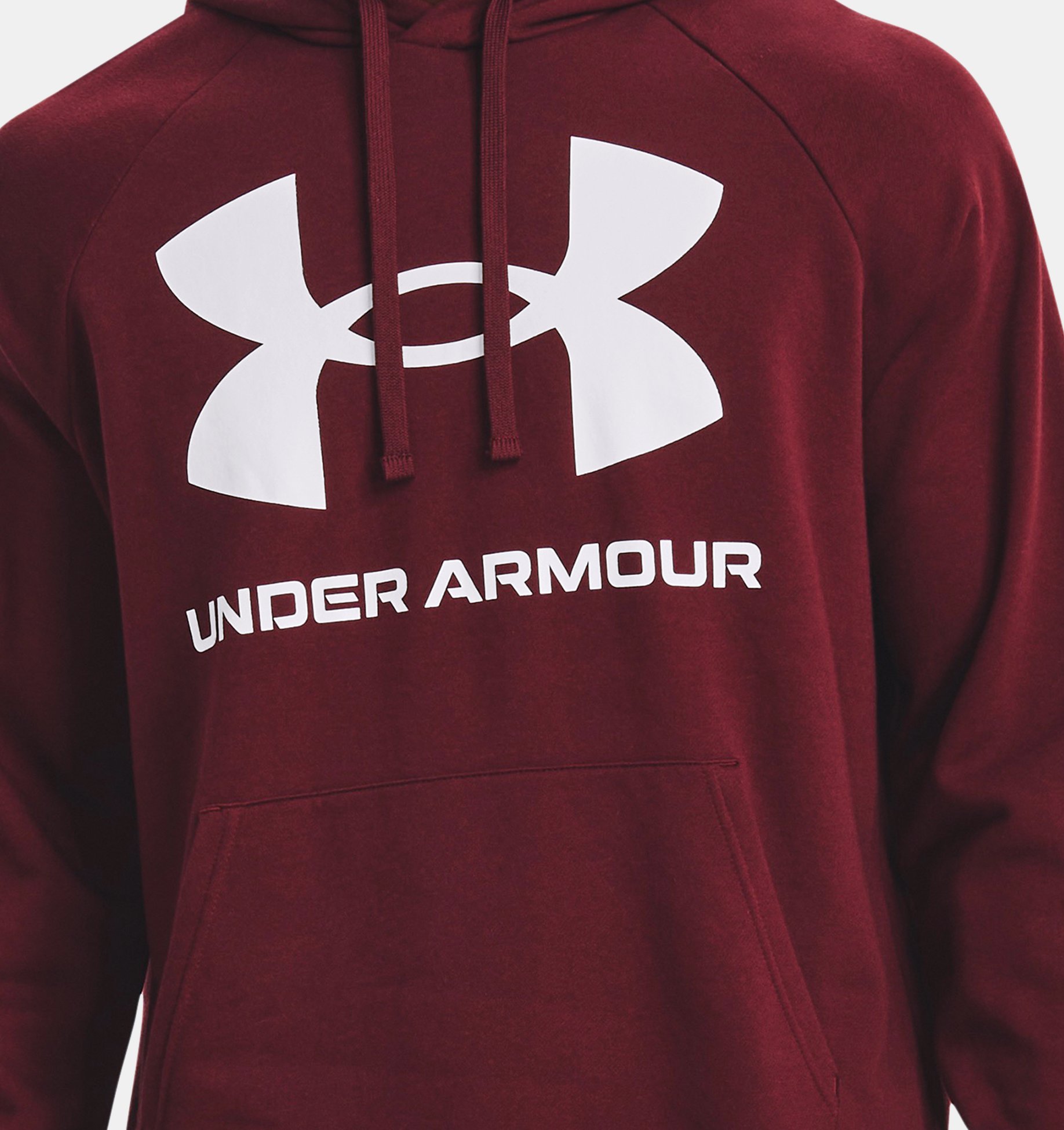 Sudadera con capucha de tejido Fleece UA Big para hombre | Under Armour