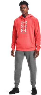 Men's UA Rival Fleece Multilogo Hoodie image number 2