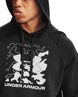 box logo hoodie black