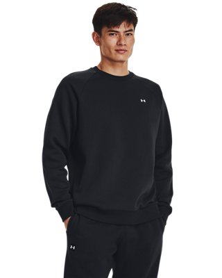 under armour fleece poly crew sweatshirt