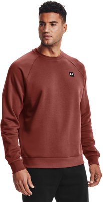 under armour rival fitted crew sweater mens