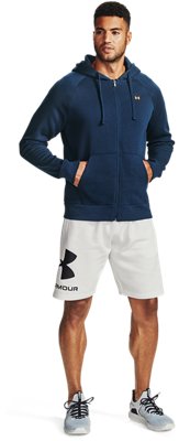 Men S Ua Rival Fleece Full Zip Hoodie Under Armour
