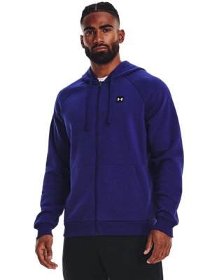 Sweat à capuche entièrement zippé UA Rival Fleece pour homme | Under Armour