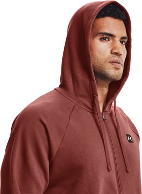 men's ua rival fleece zip hoodie