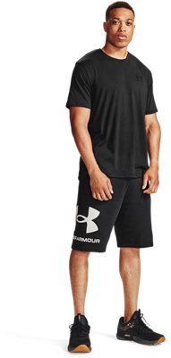 Men's UA Rival Fleece Big Logo Shorts | Under Armour
