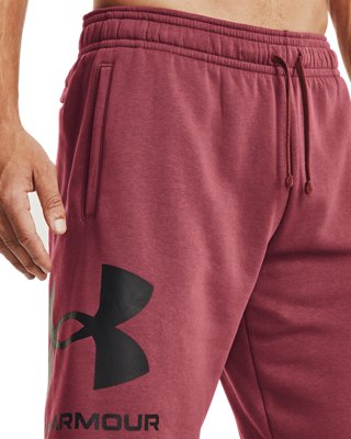men's ua rival fleece logo shorts