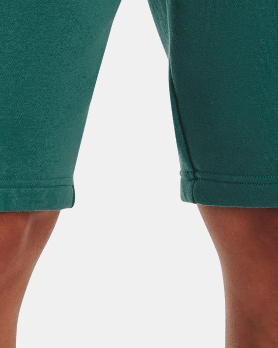 Infant Boys' UA Mountain Logo Short Sleeve & Shorts Set in Green image number 0