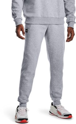 Pantalones de Entrenamiento UA Rival Fleece para Hombre, Gray, pdpMainDesktop image number 0