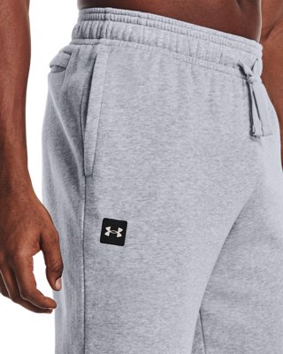 Pantalones de Entrenamiento UA Rival Fleece para Hombre, Gray, pdpMainDesktop image number 3