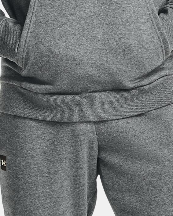 Under Armour Pantalon de Survêtement Homme - UA Essential Fleece - Pitch  Gray Medium Heather/White
