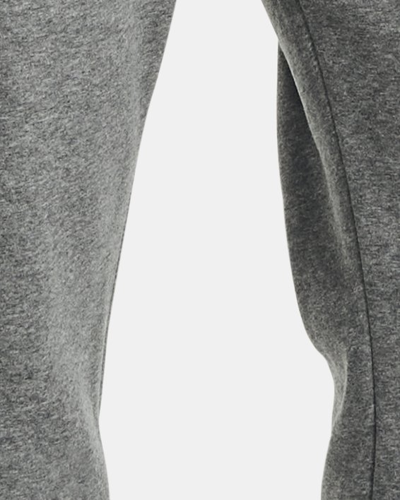 Men's UA Rival Fleece Pants, Gray, pdpMainDesktop image number 0