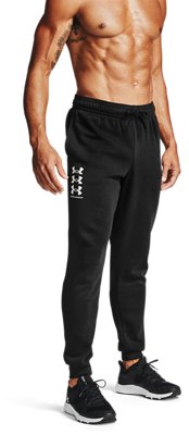 under armour rival fleece wordmark logo jogger