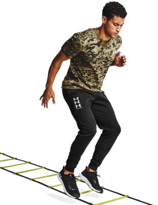 men's ua rival fleece multilogo joggers